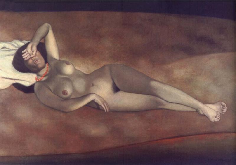 Felix Vallotton Female Nude Lying on the Beach China oil painting art